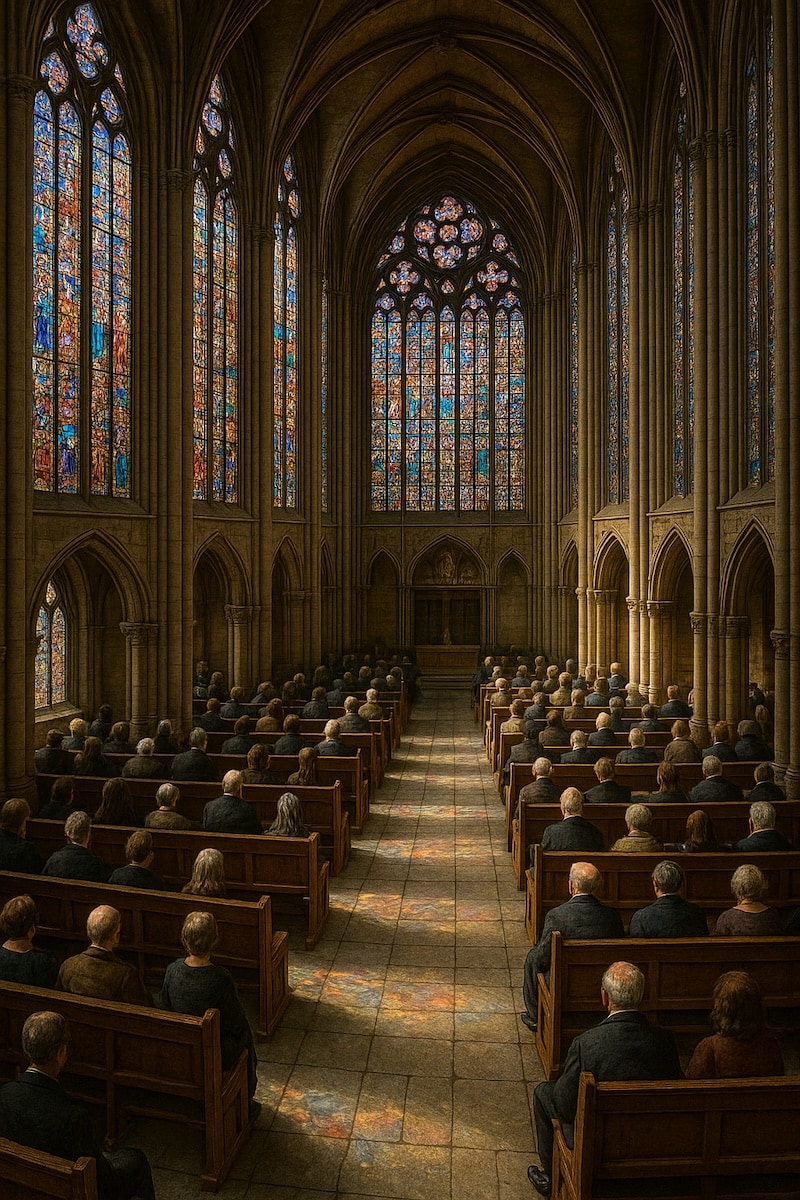 ai image of full cathedral