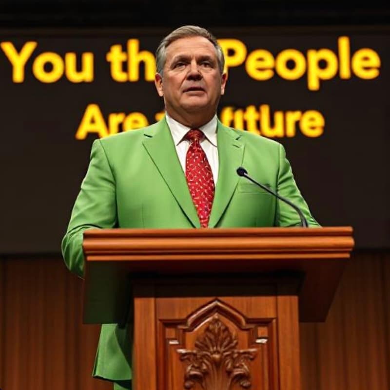 ai image of politician