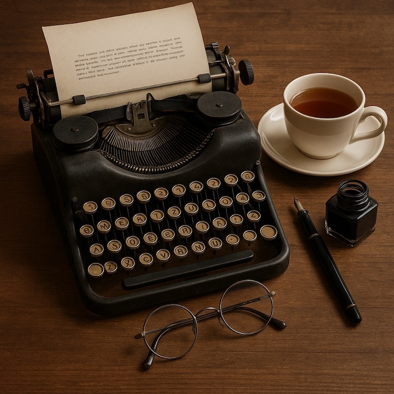ai image of typewriter