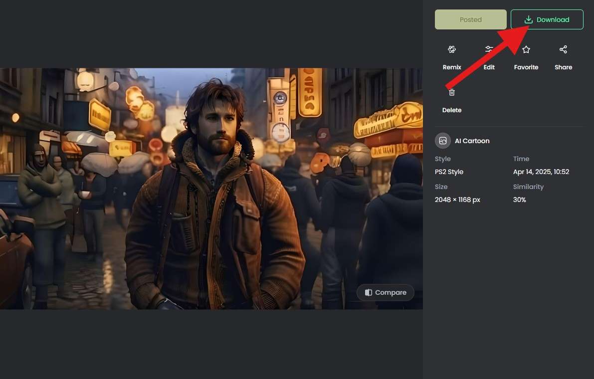 review fotor ps2 filter image results