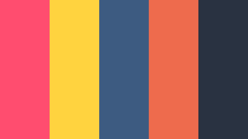 puppet booth carnival stop motion color color palette with hex codes