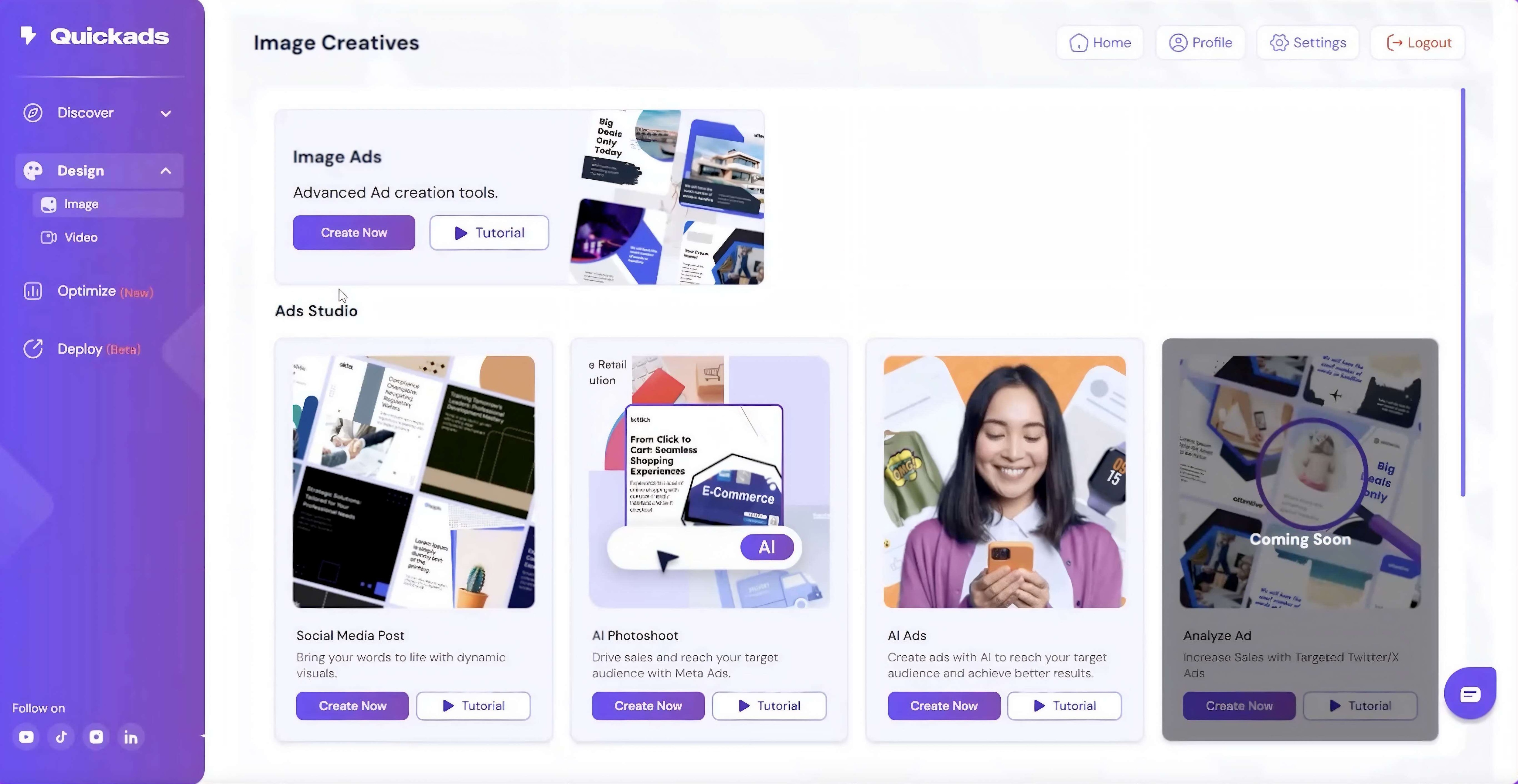 quickads ai image ad generator