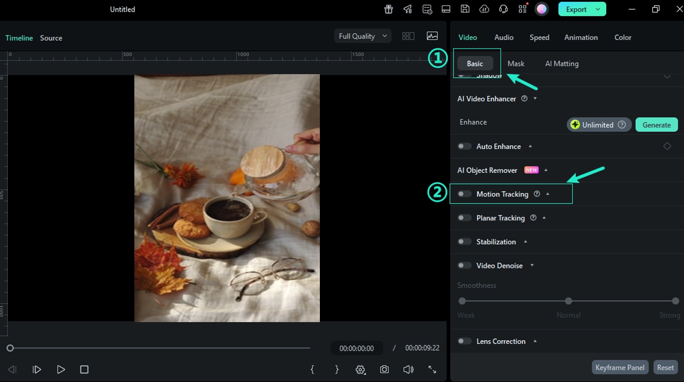 motion tracking on qwen ai video
