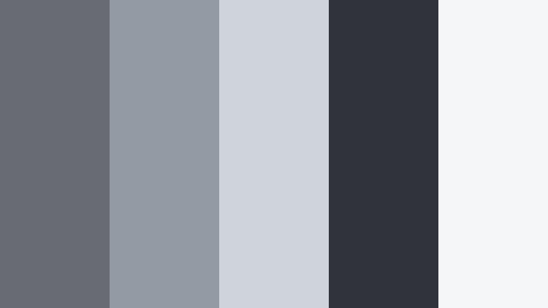 railway dusk sequence meteor gray color palette with hex codes
