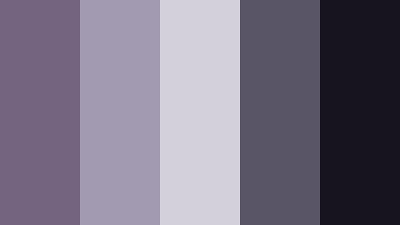 rainwashed city mauve mauve shadow color palette with hex codes