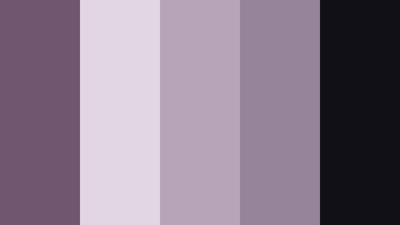 rainy window montage shadow mauve color palette with hex codes