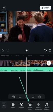 filmora voice effect