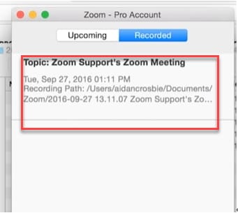 zoom free meeting recording
