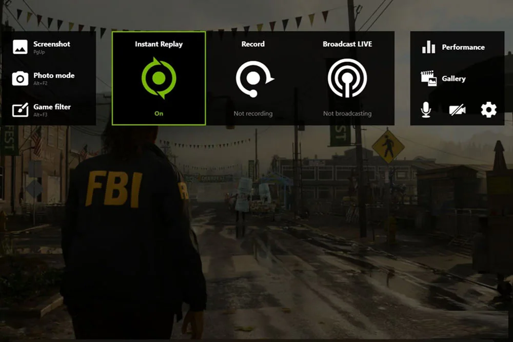 enregistrement avec nvidia shadowplay