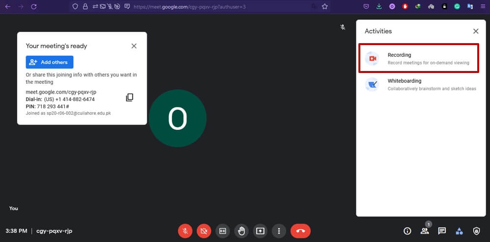 Guida Completa Per Registrare Da Google Meet Gratuitamente come Host 