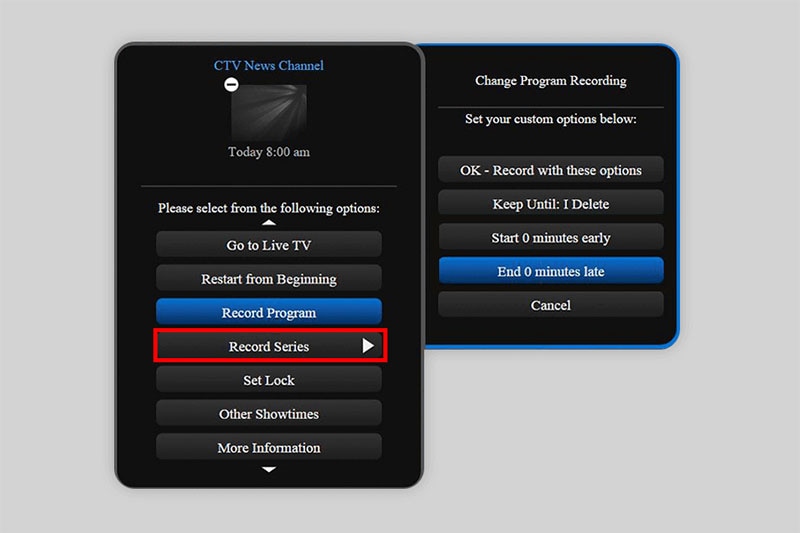 record iptv streaming