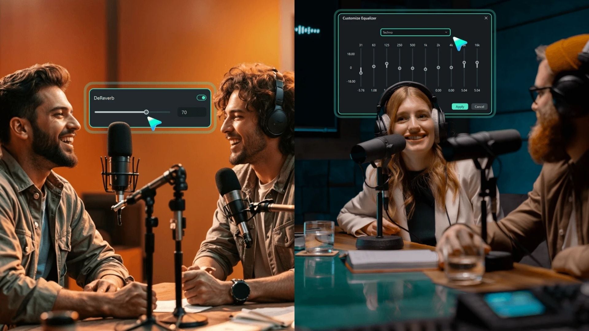 importance of recording with two mics