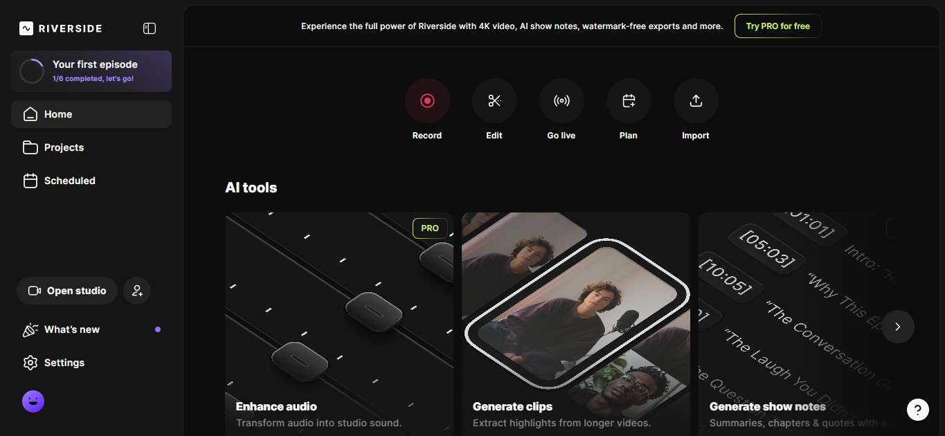 record a podcast online