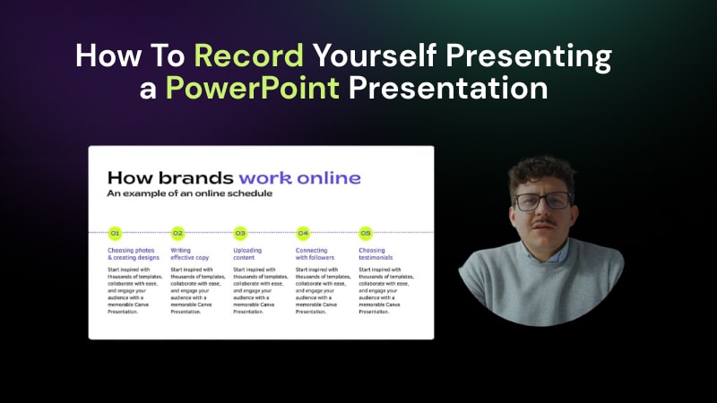 Record Yourself Presenting Powerpoint How to Record Yourself Giving a PowerPoint Presentation