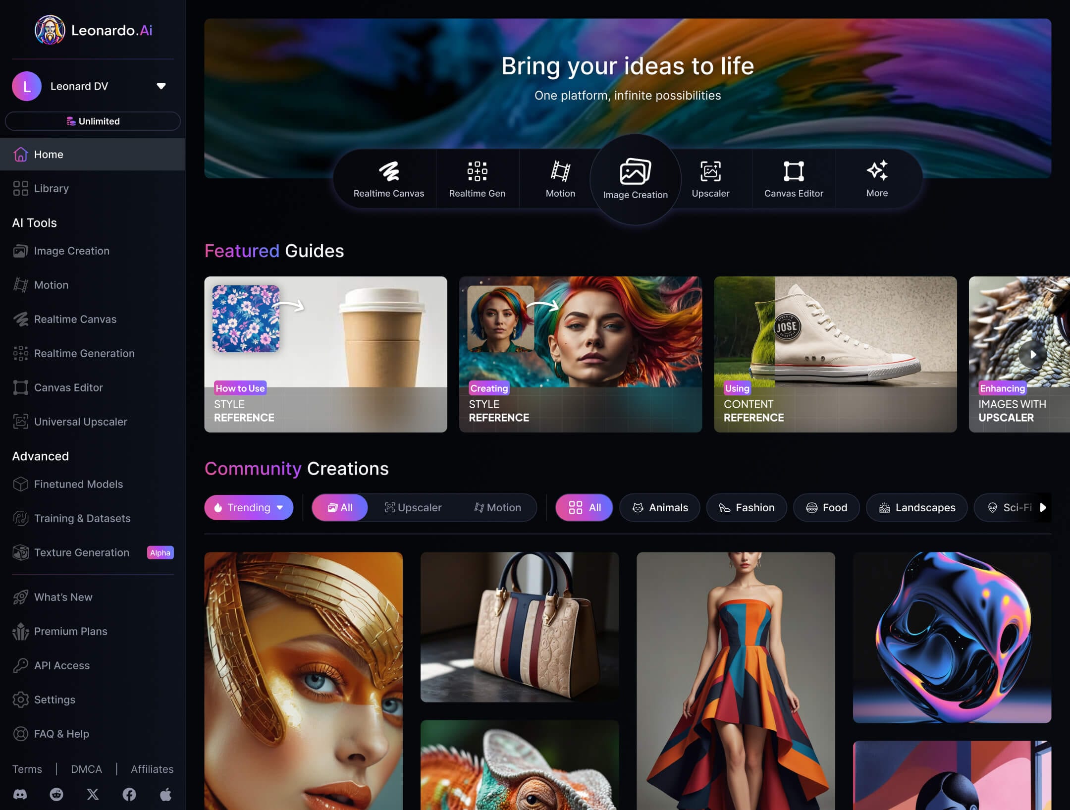 leonardo ai image generator