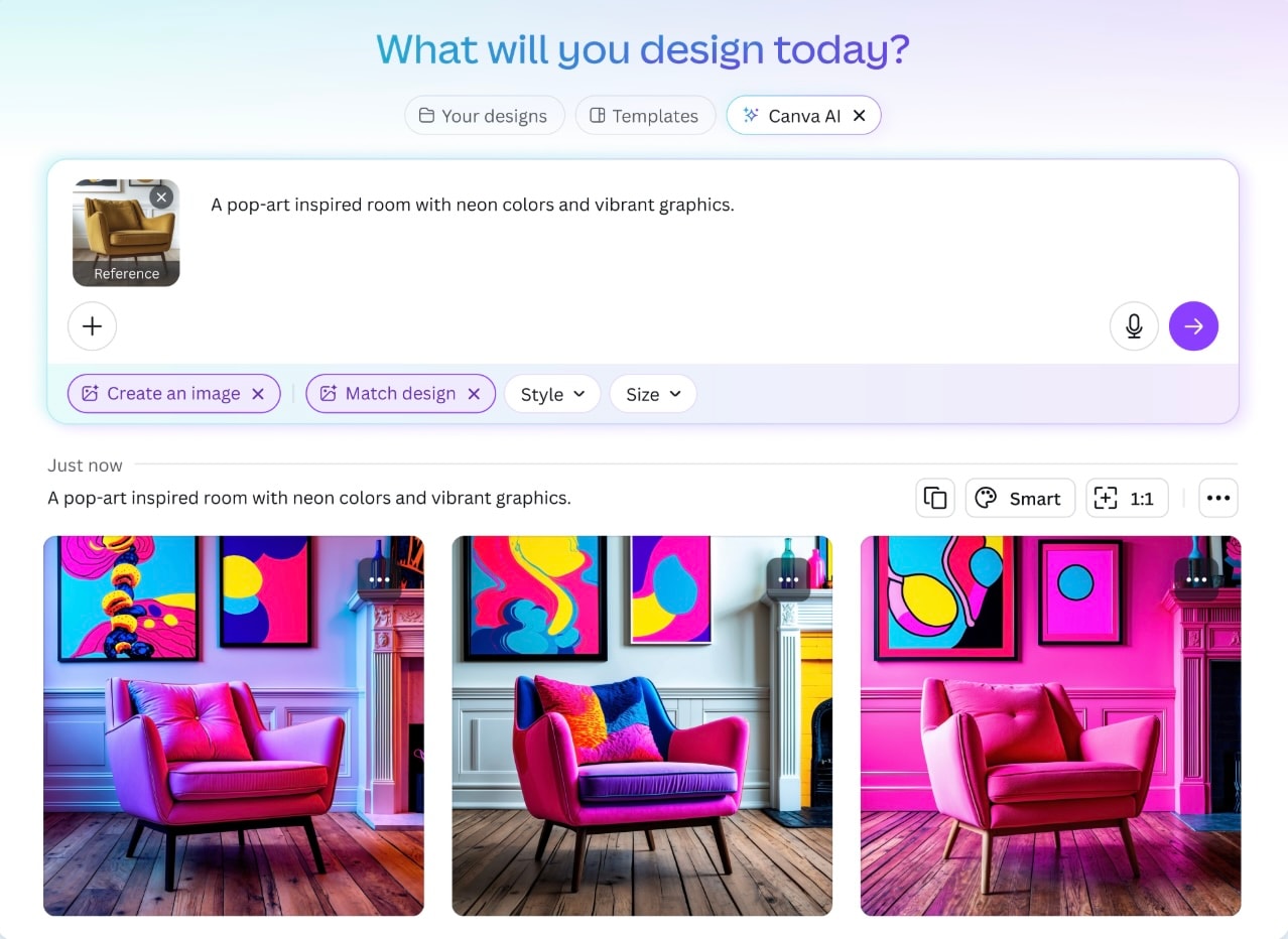 canva ai image generator