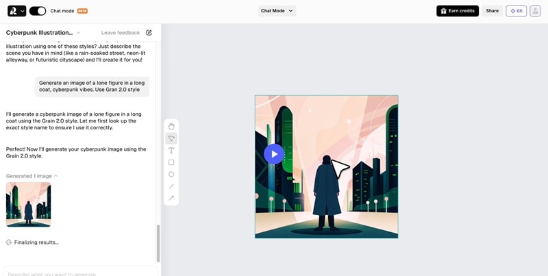 recraft ai agentic mode
