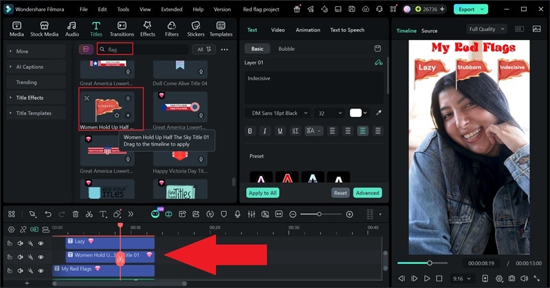 insert your red flags