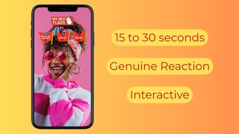 short and interactive content to keep viewers engaged