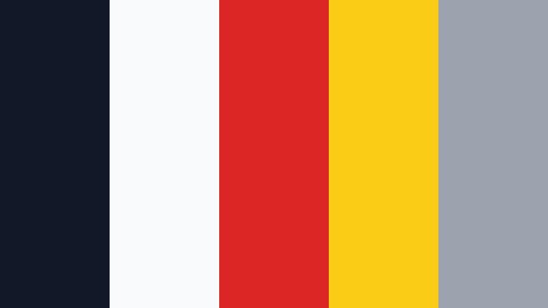 referee signal sports video color color palette with hex codes