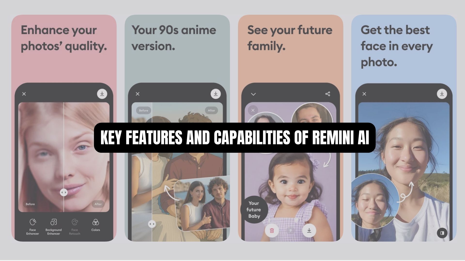 Remini AI 주요 기능과 성능