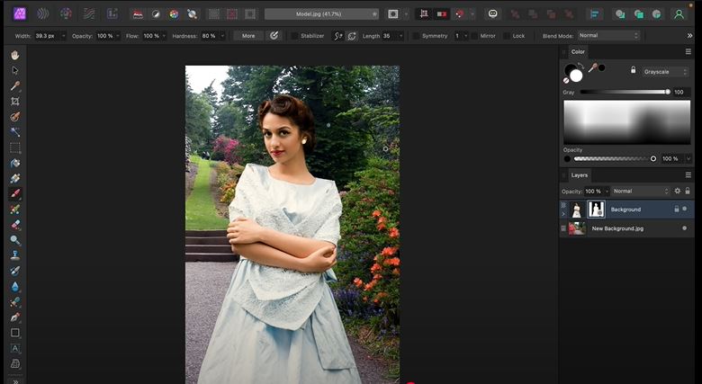 replace background in affinity photo