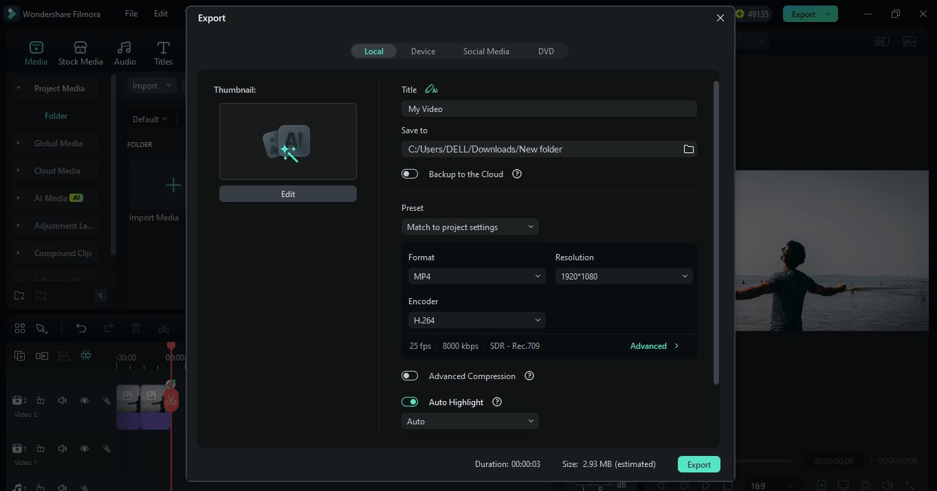 how to use filmora ai object remover
