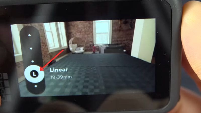 choose linear fov option