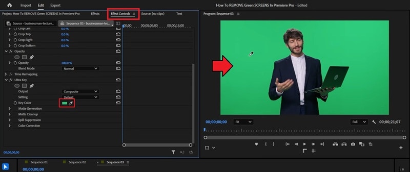 select color to remove