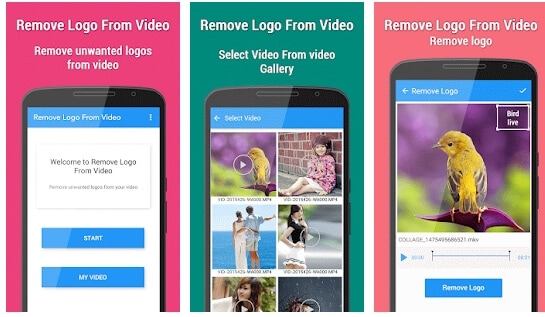 Menghilangkan watermark video pada Android