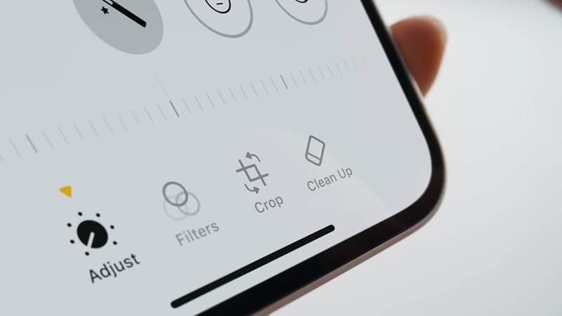 clean up feature on iphone