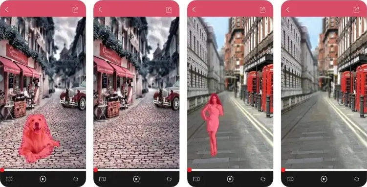 eliminar persona de video en ios