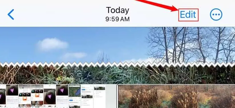 edit videos with the photos app