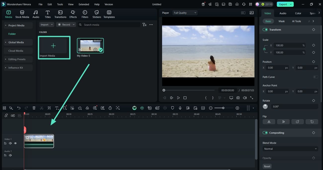 import tiktok video with sticker