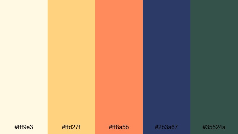 retro classroom chalk retro color palette with hex codes