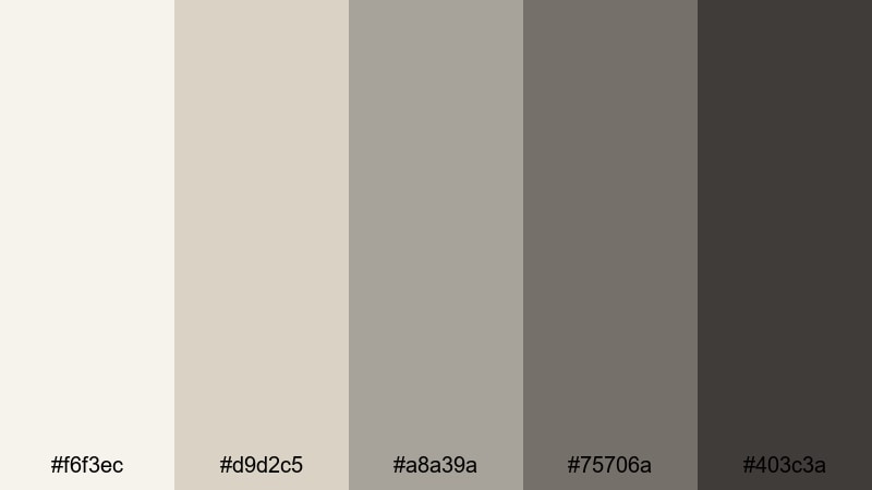 retro tv static vintage color palette with hex codes