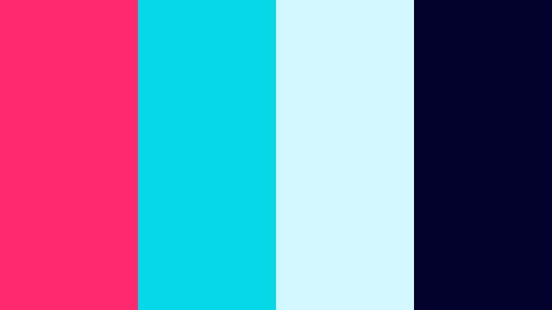 retro wave spin animated logo color color palette with hex codes