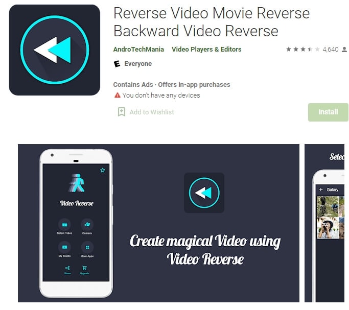 reverse video movie reverse ba