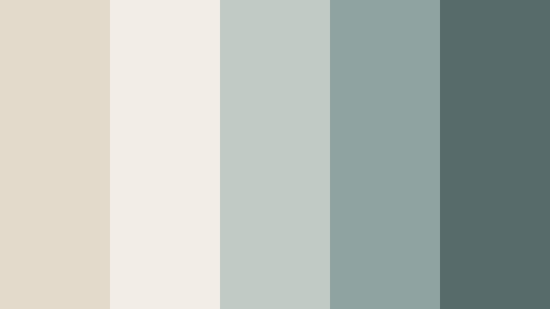 river pebble serenity cool sand color palette with hex codes