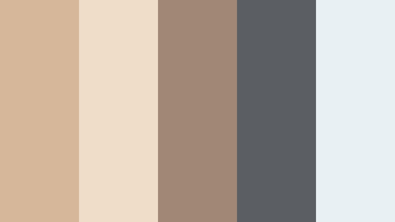riverbank clay drift pale clay color palette with hex codes