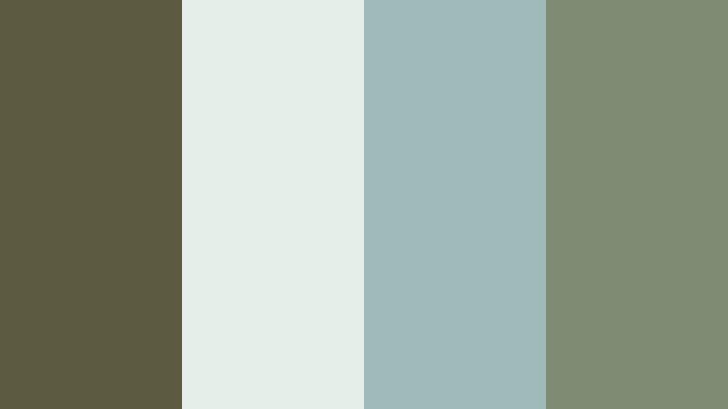 riverbank clay mist olive clay color palette with hex codes