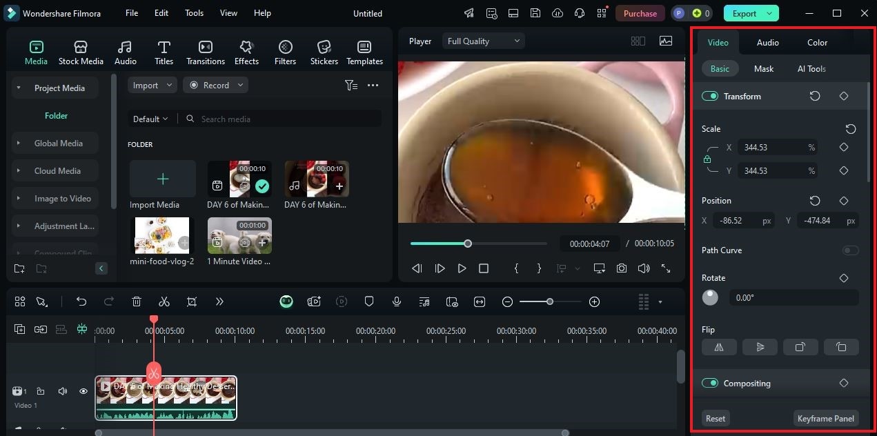 edit individual assets