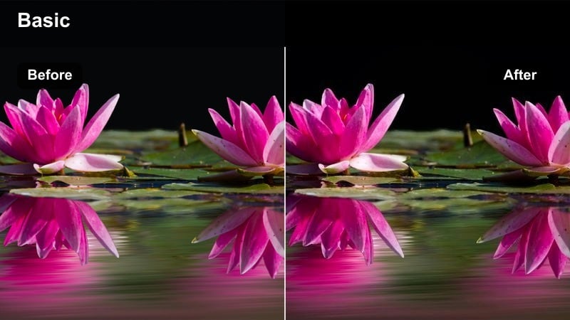 Cinematic rooftop scene with skyline and soft hazy highlights