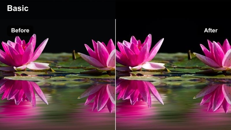 Makeup vlogger in a dim bedroom with warm candlelike color grading during a skincare chat.