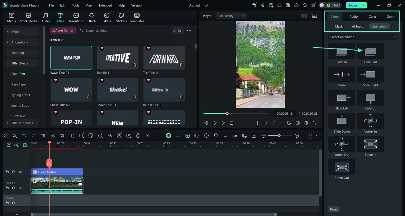 fade out rosalia font instagram video