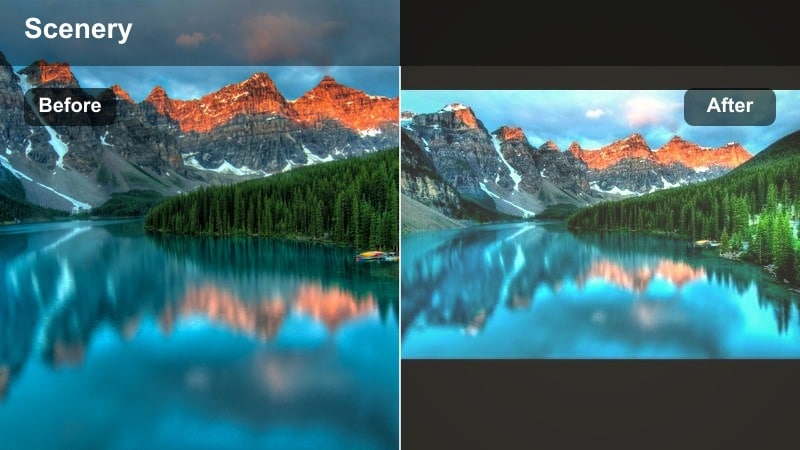 Rooftop skyline under a pastel rose sunset filter