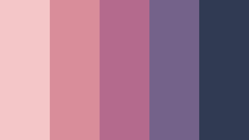 rose quartz playback vhs color color palette with hex codes