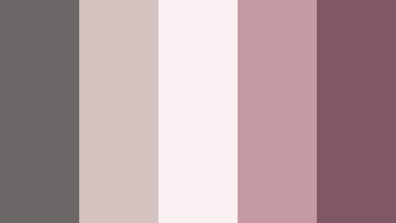 rose veil over driftwood driftwood gray color palette with hex codes