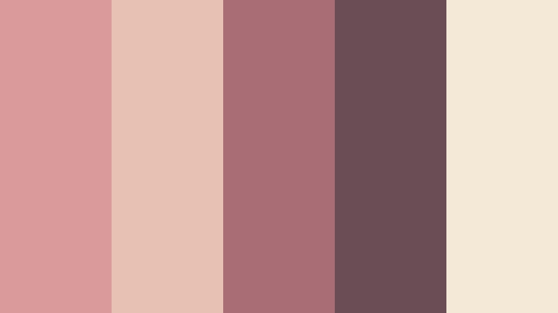 rose window film look color color palette with hex codes