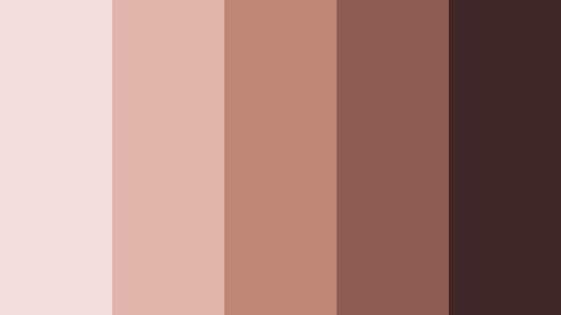 rosewood cabin fire dusty pink color palette with hex codes
